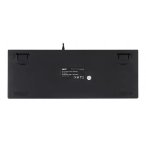 Клавиатура Acer OKW126 механическая черный USB for gamer LED (ZL.KBDEE.00G)