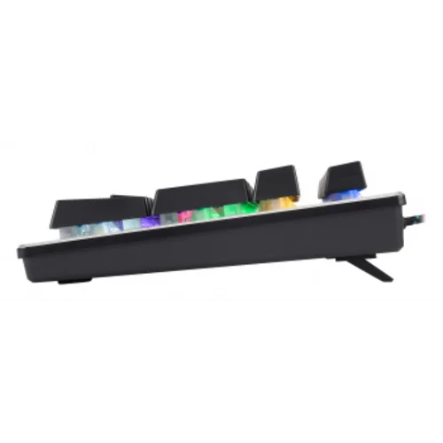 Клавиатура Acer OKW127 механическая черный USB for gamer LED (ZL.KBDEE.00H)