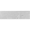 Клавиатура Acer OKR301 белый/серебристый USB беспроводная BT/Radio slim Multimedia (ZL.KBDEE.015)