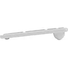 Клавиатура Acer OKR301 белый/серебристый USB беспроводная BT/Radio slim Multimedia (ZL.KBDEE.015)