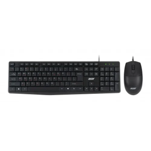 Клавиатура + мышь Acer OMW141 клав:черный мышь:черный USB (ZL.MCEEE.01M)