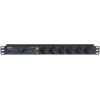 Блок розеток интеллектуальный: Ethernet, 1U 19", 230V, 15A, in: Schuko, out: (6) Schuko
