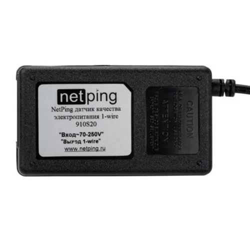 NetPing датчик качества электропитания 1-wire 910S20