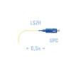 Пигтейл SC/UPC SM (0.9) 0.5 m