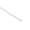 Хомут кабельный 2.5х200 нейл. бел. (уп.100шт) EKF plc-c-2.5x200