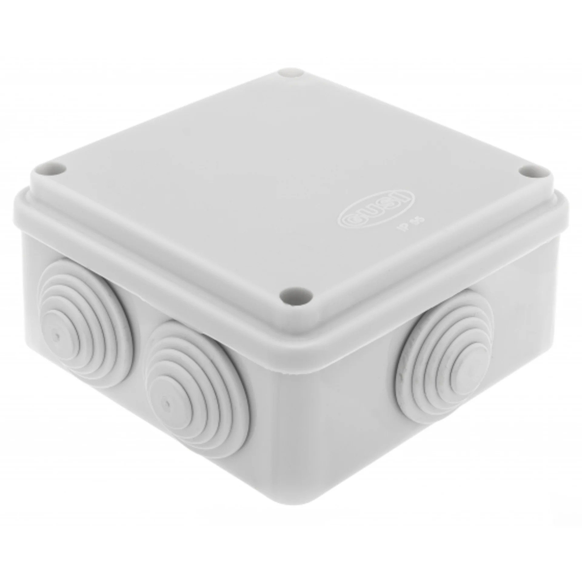 Коробка распределительная ОП 100х100х50мм IP55 6 каб. ввод DKC 53800 ...