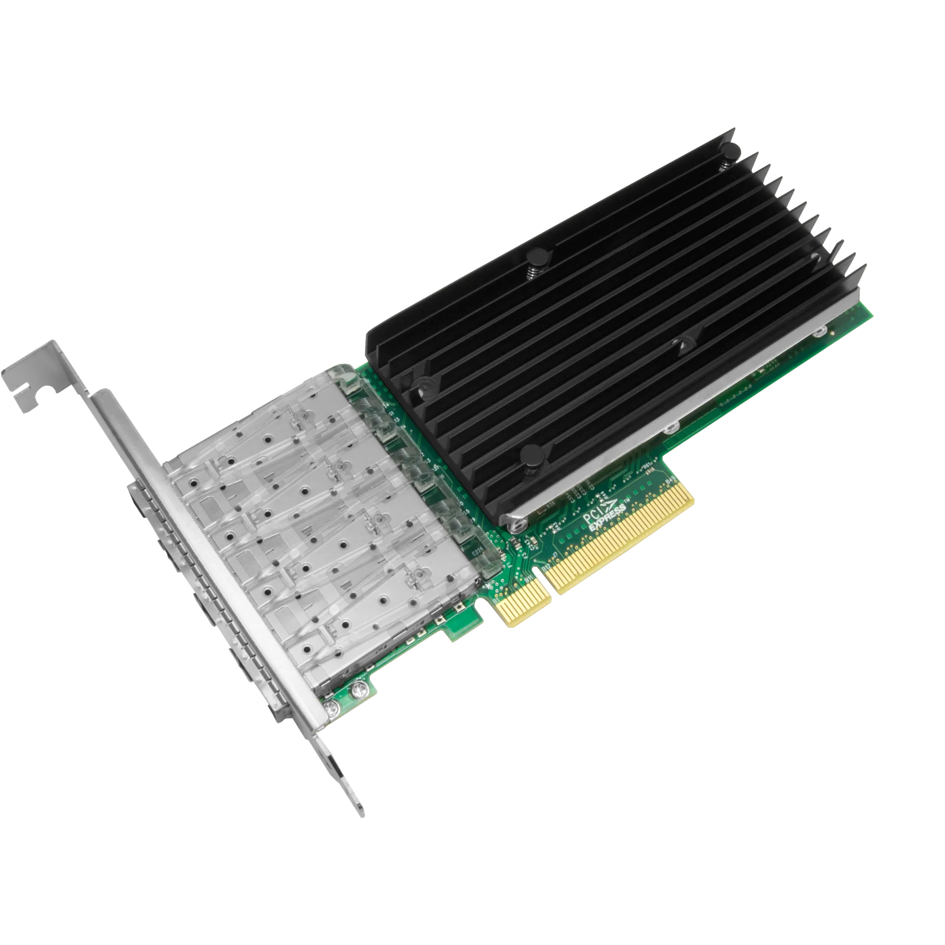 Сетевая карта LR-Link 4 порта 1000Base-X/10GBase-X LREC9804BF-4SFP ...