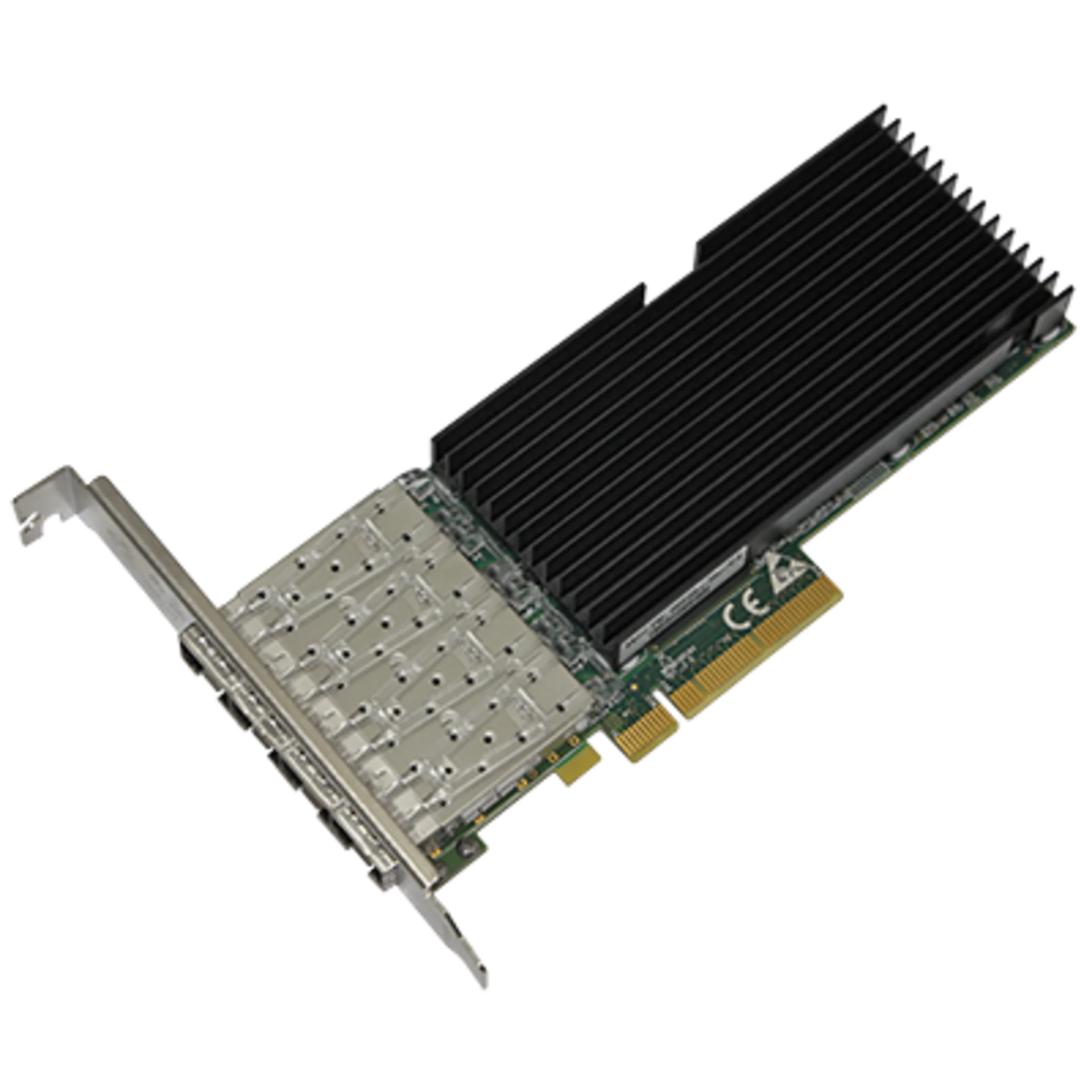 Сетевая карта 4 порта 1000Base-X/10GBase-X (SFP+, Intel 82599ES ...