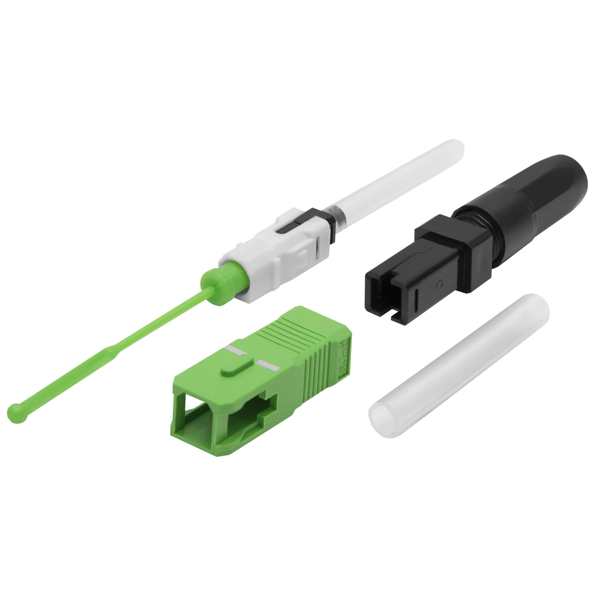 Разъем оптический FiberFox "Splice-On Connector" SC/APC для кабеля 2,0 ...