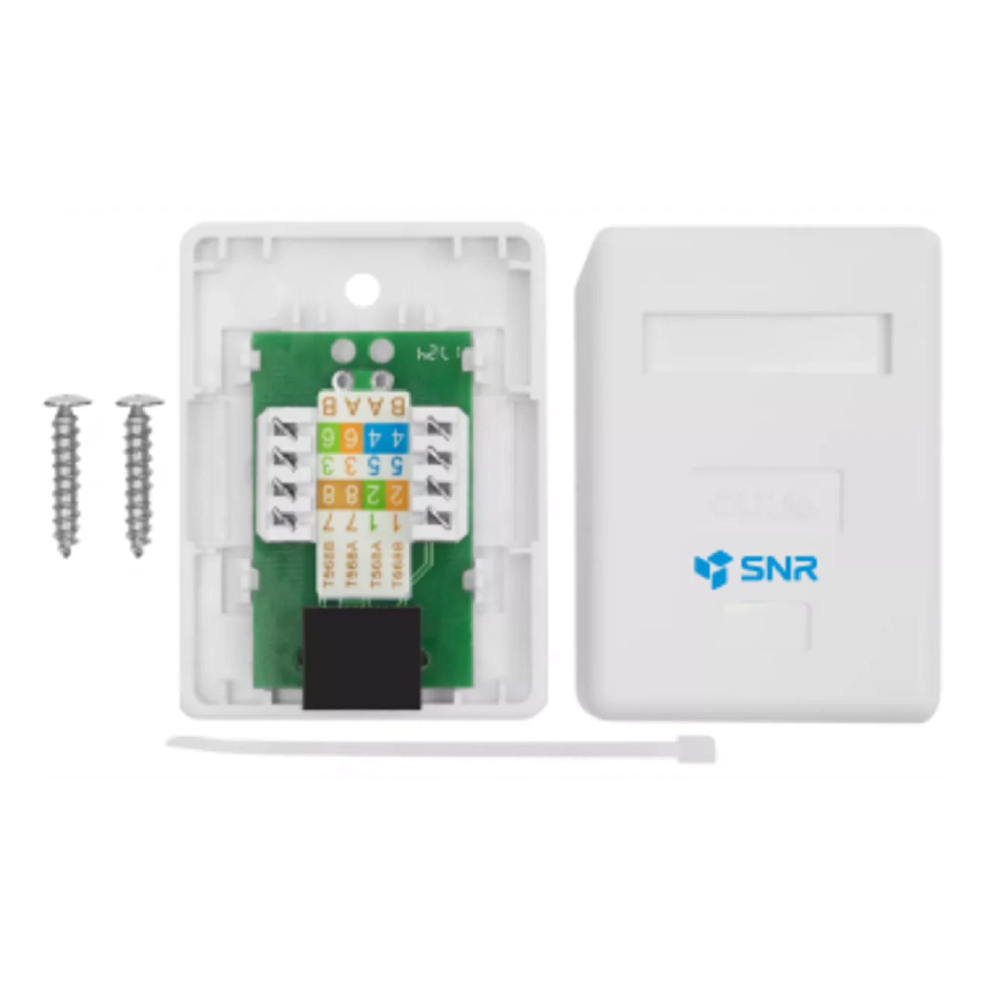 Розетка накладная 1хRJ45 (SNR-SMB-2108A) купить по низкой цене, код ...