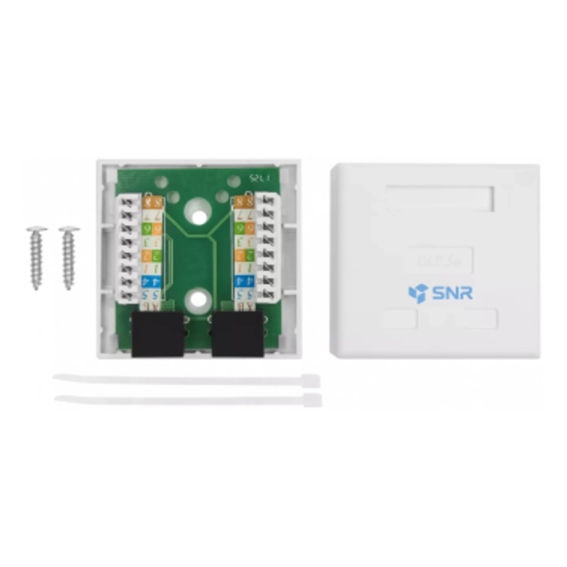 Розетка накладная 2хRJ45 (SNR-SMB-2109A) купить в НАГ: цена, отзывы ...