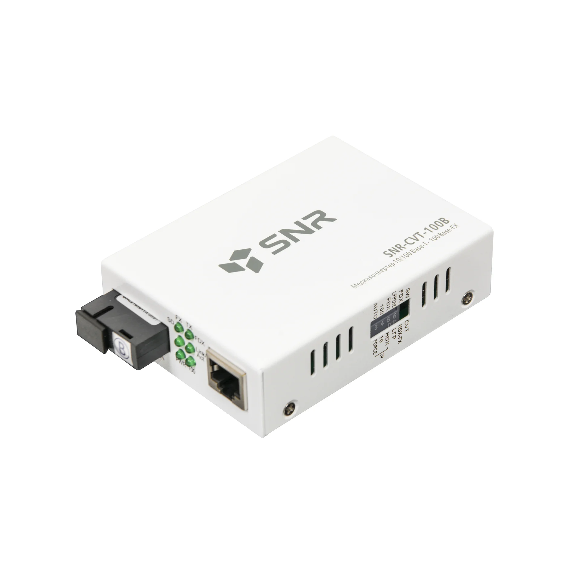 Медиаконвертер 10/100-Base-T / 100Base-FX, Tx/Rx: 1550/1310нм купить в ...