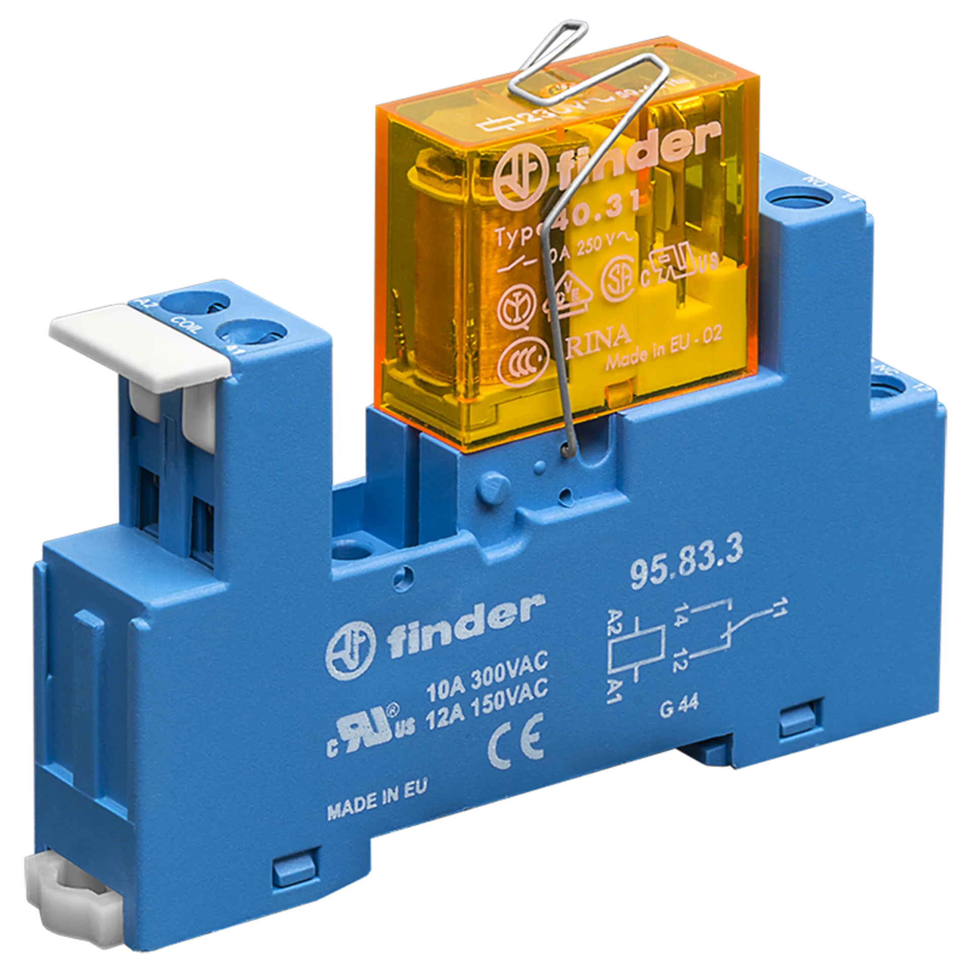Датчик напряжения на DIN рейку с дискретным выходом "Phase Detector-DIN ...