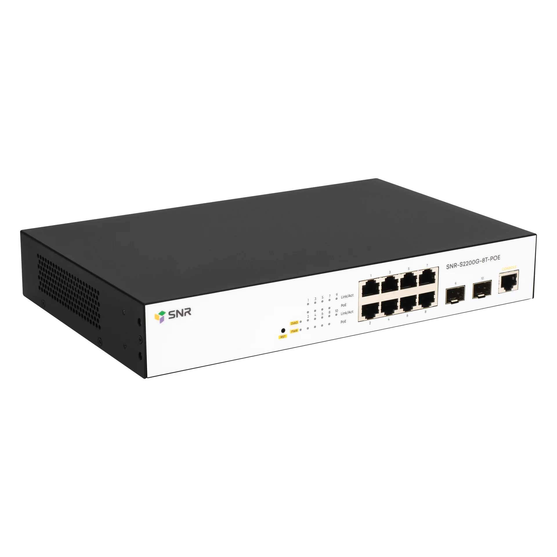 Управляемый POE коммутатор уровня 2 SNR-S2200G-8T-POE купить в НАГ ...