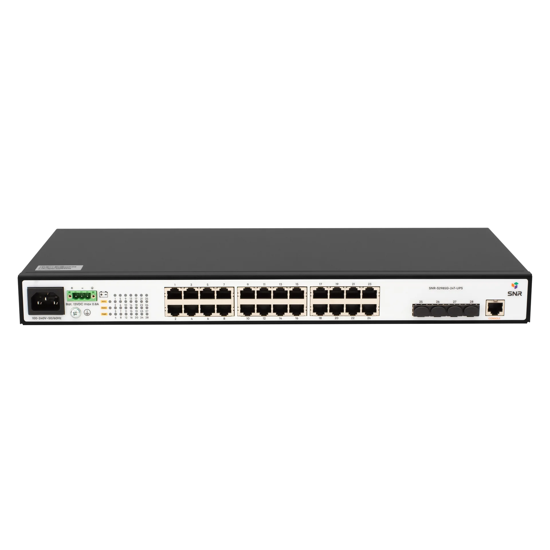 Управляемый коммутатор уровня 2 SNR-S2985G-24T-UPS купить в НАГ: цена ...