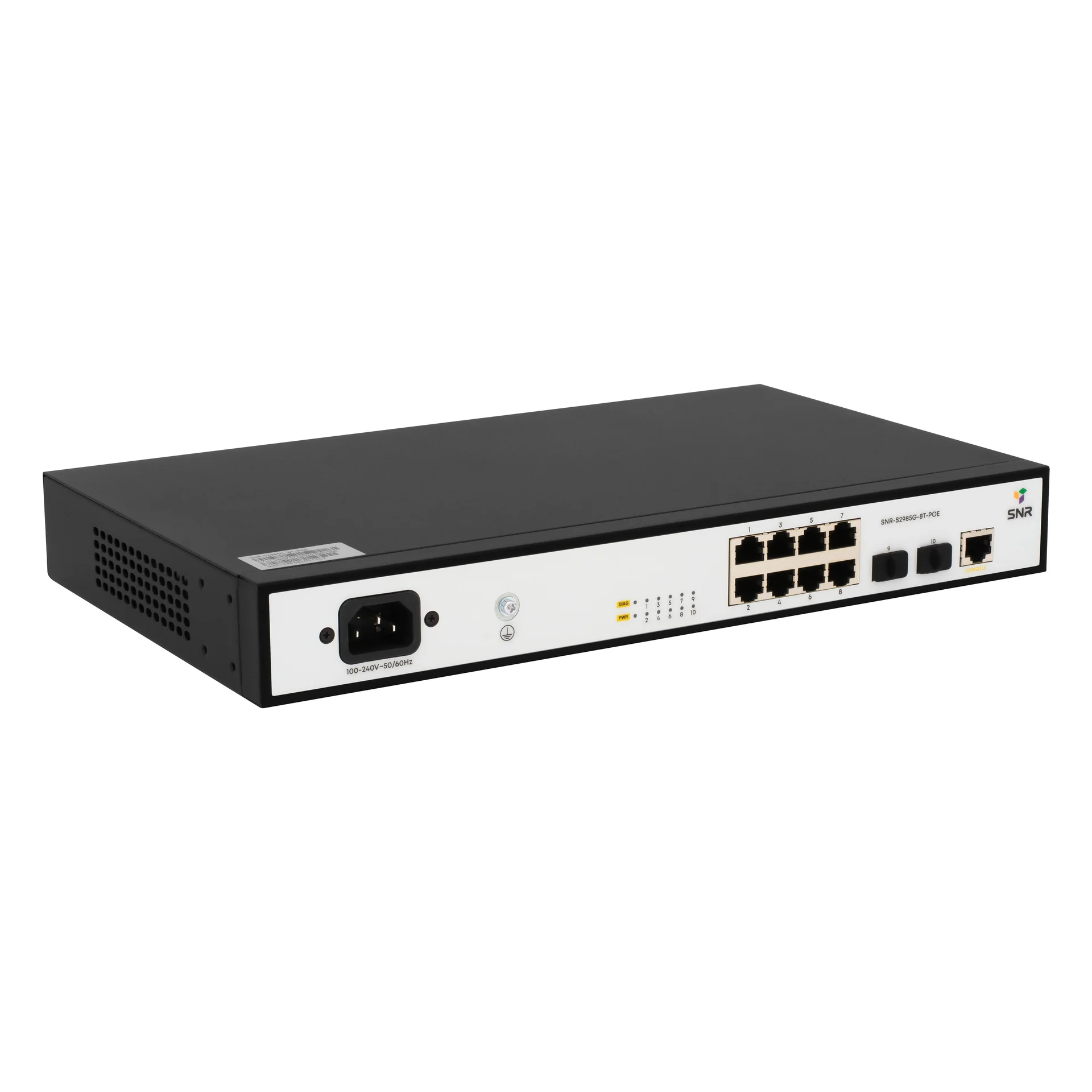 Управляемый POE коммутатор уровня 2 SNR-S2985G-8T-POE купить в НАГ ...