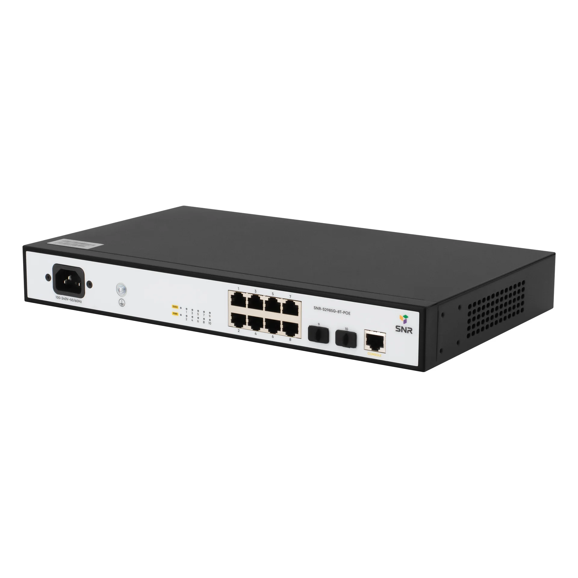 Управляемый POE коммутатор уровня 2 SNR-S2985G-8T-POE купить в НАГ ...