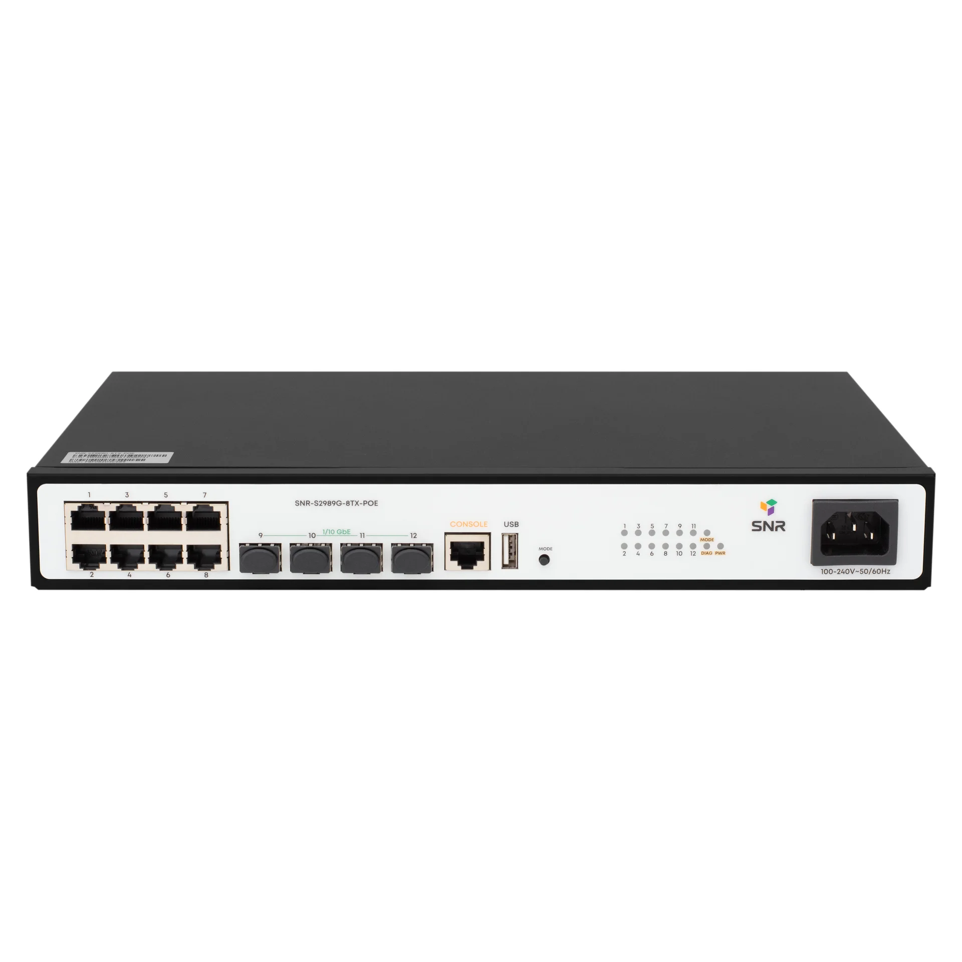 Управляемый PoE коммутатор уровня 2 SNR-S2989G-8TX-POE купить в НАГ ...