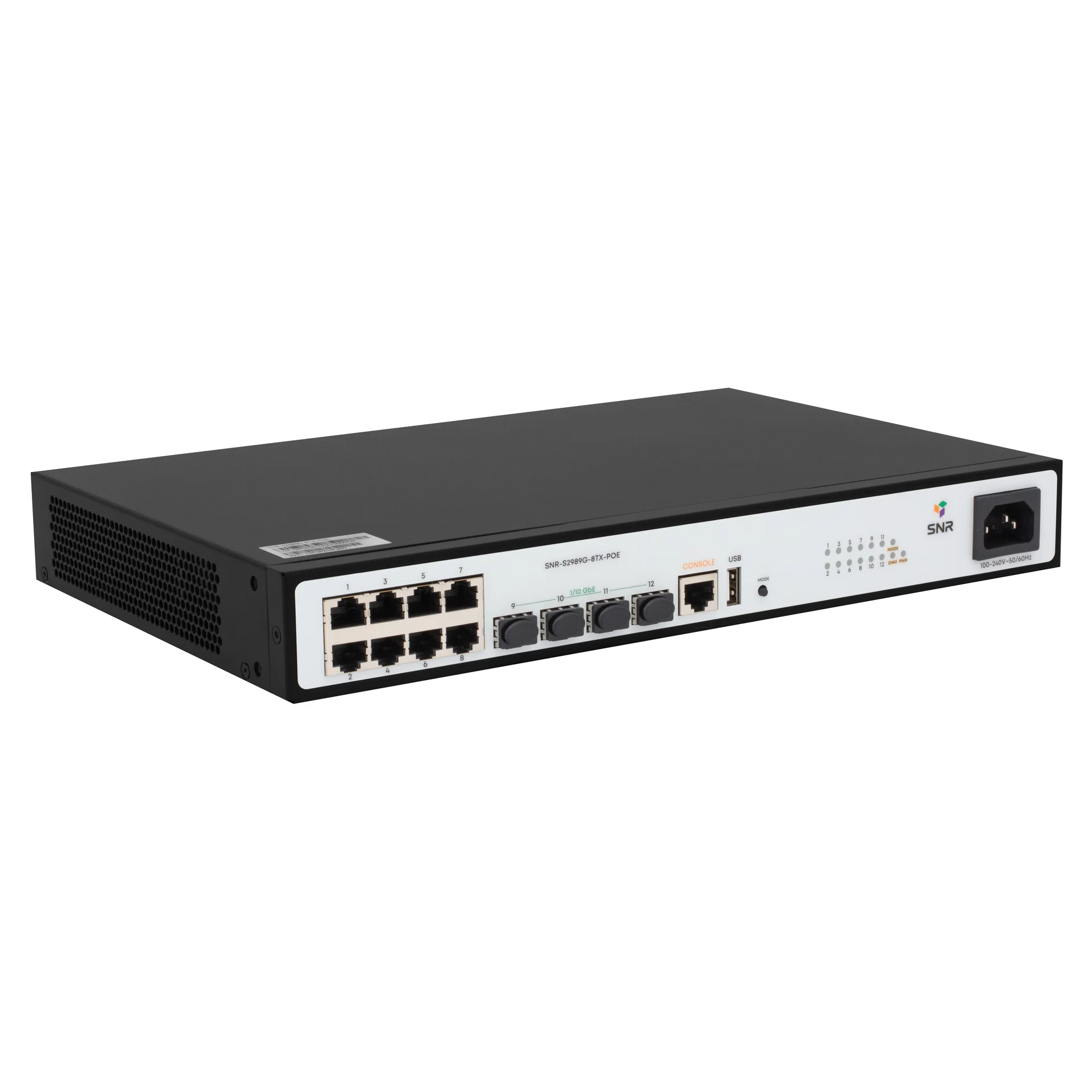 Управляемый PoE коммутатор уровня 2 SNR-S2989G-8TX-POE купить в НАГ ...