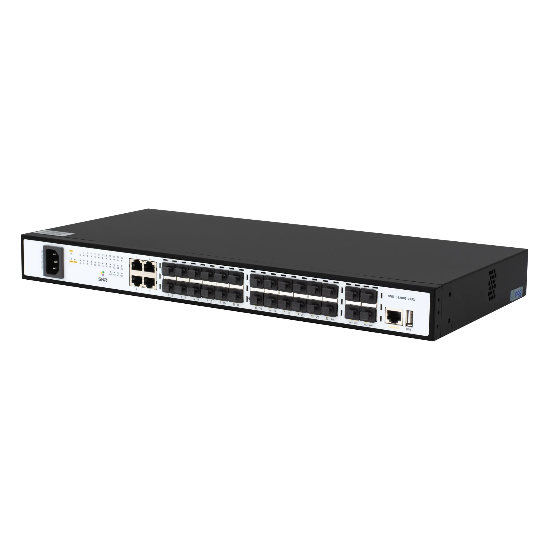 Управляемый коммутатор уровня 2+ SNR-S5210G-24FX-RPS купить в НАГ: цена ...