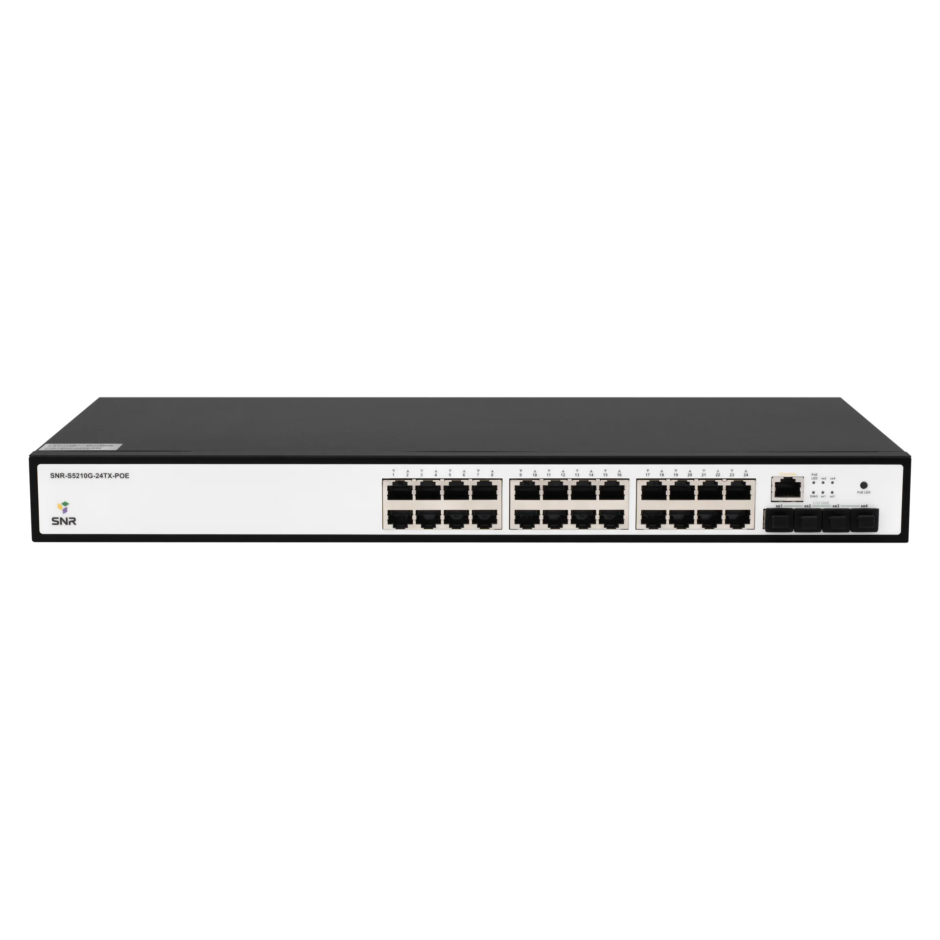 Управляемый PoE коммутатор уровня 2+ SNR-S5210G-24TX-POE купить в НАГ ...