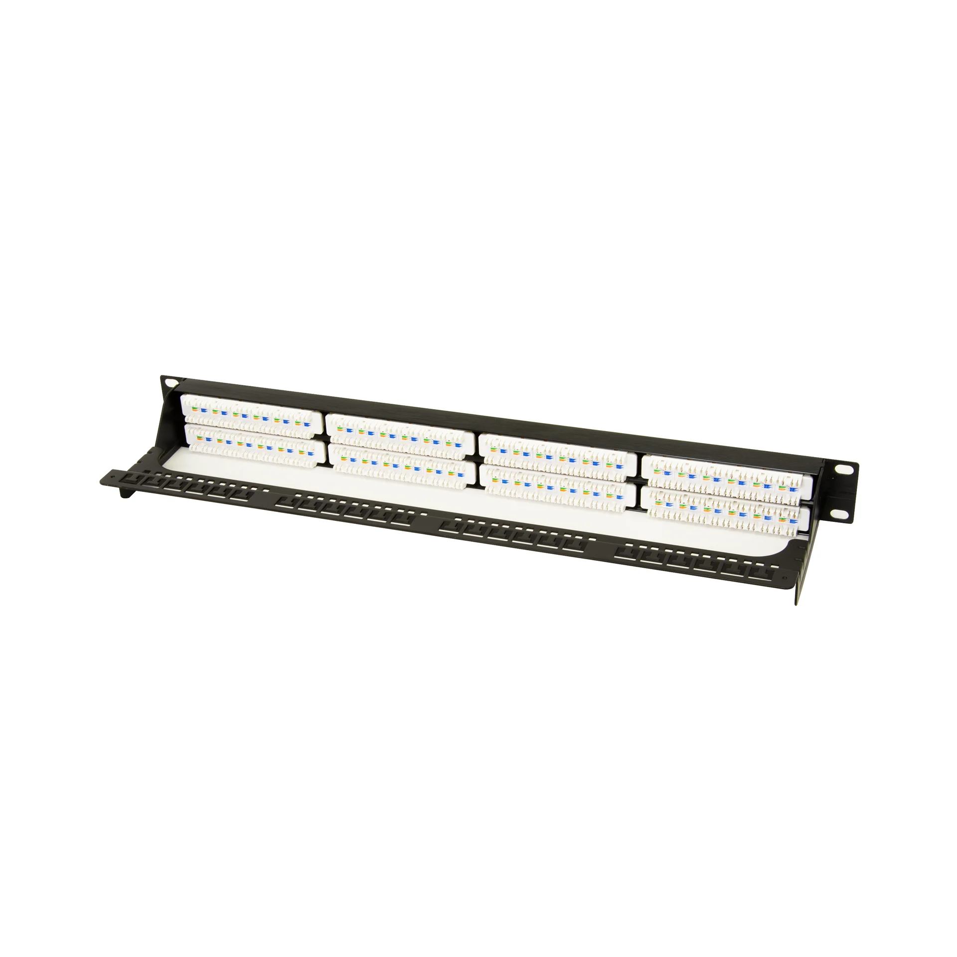 Коммутационная панель SNR, 19" неэкранированная, 1U, 48 портов, cat.5e ...