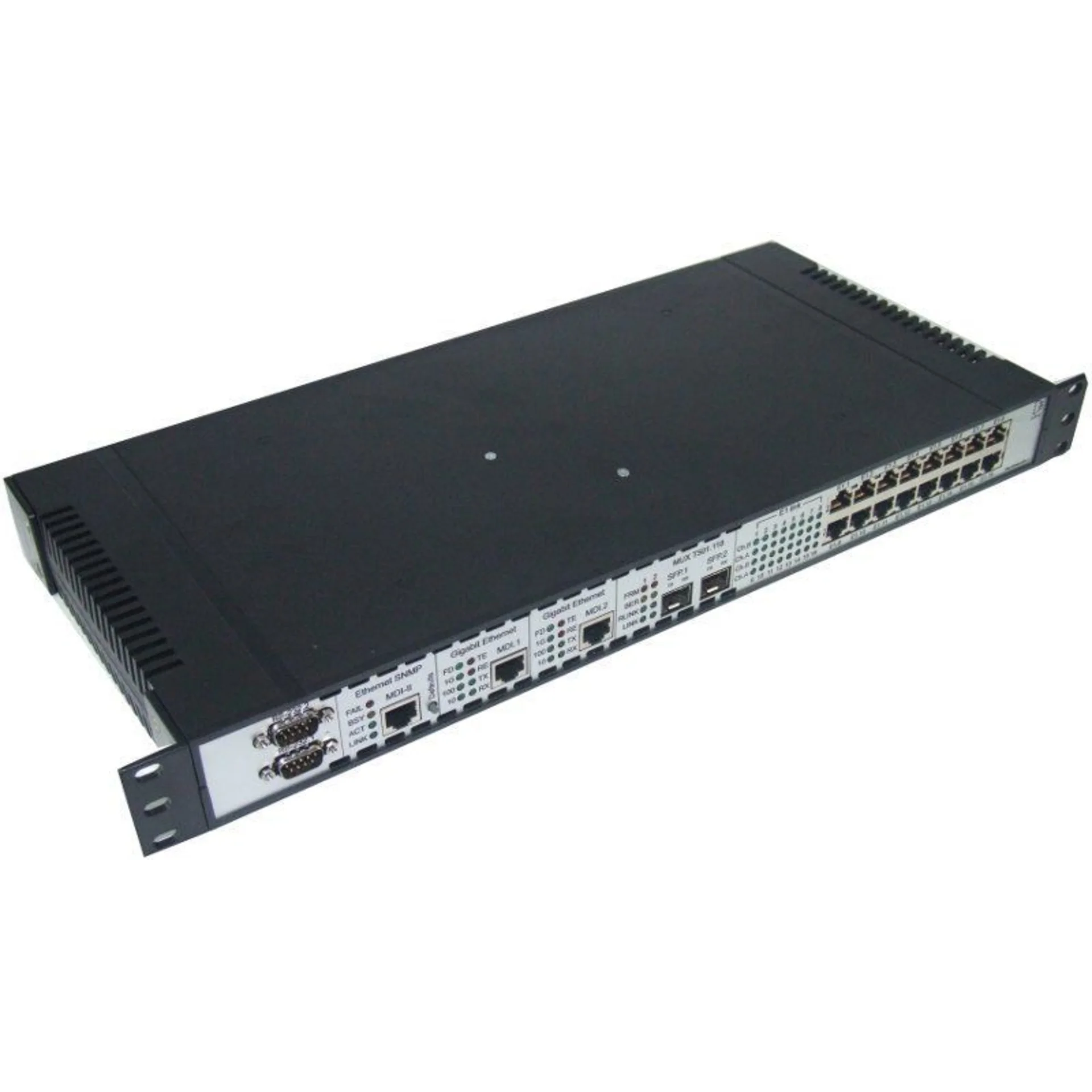 Мультиплексор оптический 4x E1 + 2x Gigabit Ethernet 1000BASE-T, без ...