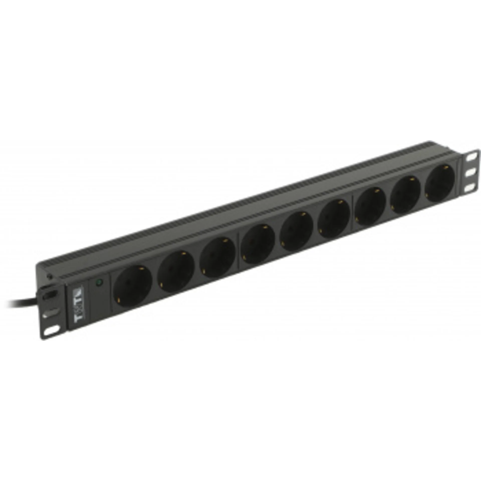 Блок распределения питания Lanmaster TWT-PDU19-10A9P4-3.0 гор.размещ ...