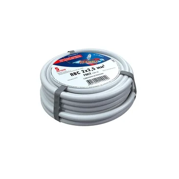 Провод ПВС 2x2.5 (уп.5м) Rexant 01-8036-5 Провод ПВС 2x2.5 (уп.5м) Rexant 01-8036-5