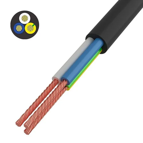 Провод ПВС 3x0.75 Ч (уп.5м) Rexant 01-8043-5 Провод ПВС 3x0.75 Ч (уп.5м) Rexant 01-8043-5