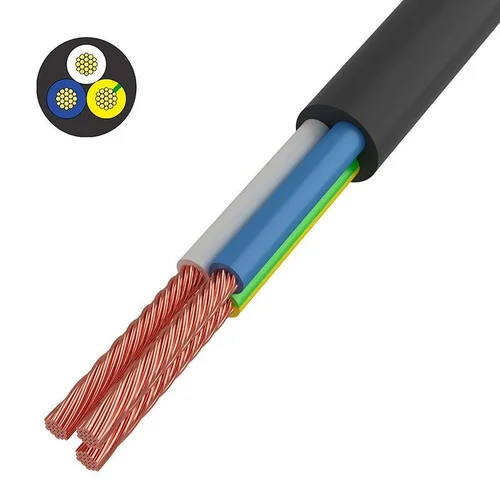 Провод ПВС 3x1.5 Ч (уп.5м) Rexant 01-8047-5 Провод ПВС 3x1.5 Ч (уп.5м) Rexant 01-8047-5