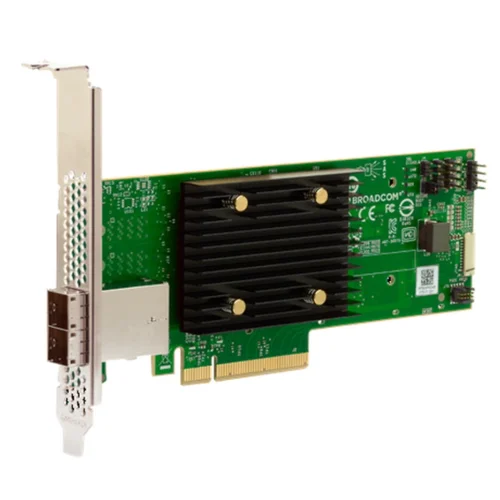 Контроллер LSI MegaRAID 9500-8e, 05-50075-01, 12Gb/s, SAS/SATA/NVMe 12G HBA, 8-port ext Контроллер LSI MegaRAID 9500-8e, 05-50075-01, 12Gb/s, SAS/SATA/NVMe 12G HBA, 8-port ext