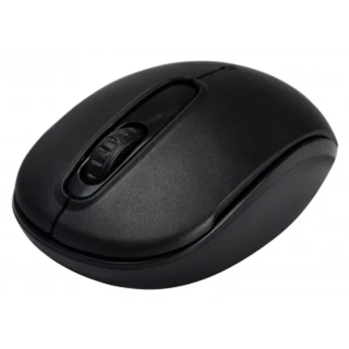 Мышь Оклик 505MW черный оптическая (1000dpi) беспроводная USB для ноутбука (3but)