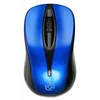 Мышь Оклик 675MW черный/синий оптическая (1200dpi) беспроводная USB для ноутбука (3but)