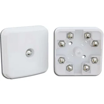 Коробка коммутационная (разветвительная) низковольт. КС-4 на защелках SLT 10355 Коробка коммутационная (разветвительная) низковольт. КС-4 на защелках SLT 10355