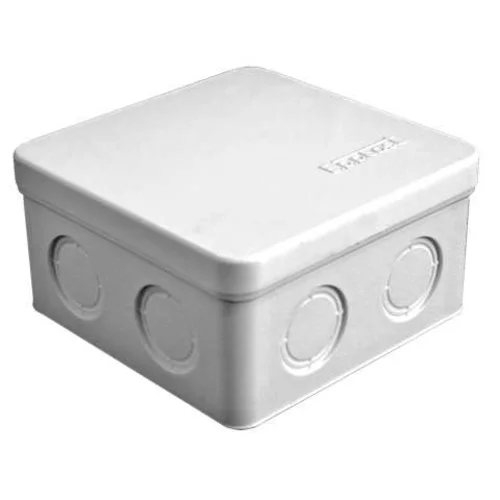 Коробка распределительная ОП 105х105х56мм IP54 7 выходов без гермовводов крышка защелкивающаяся сер. Коробка распределительная ОП 105х105х56мм IP54 7 выходов без гермовводов крышка защелкивающаяся сер.