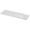 Клавиатура Оклик 500M белый USB slim Multimedia