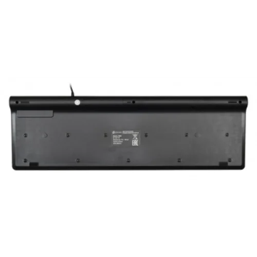 Клавиатура Оклик 480M черный/серый USB slim Multimedia (1067199)