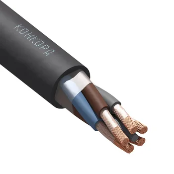 Кабель КГ-ХЛ 5х10 (N) 220/380-2 (м) Конкорд 107 Кабель КГ-ХЛ 5х10 (N) 220/380-2 (м) Конкорд 107