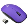 Мышь Оклик 515MW черный/пурпурный оптическая (1000dpi) беспроводная USB для ноутбука (3but)