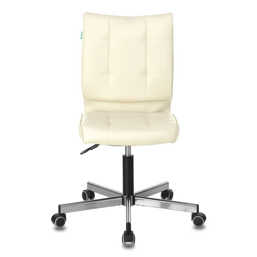 Кресло Бюрократ CH-330M бежевый Orion-10 эко.кожа крестовина металл хром