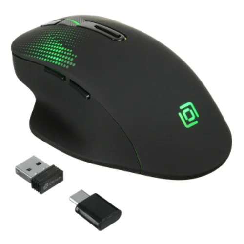 Мышь Оклик 636LWC черный оптическая (1600dpi) беспроводная USB/USB-C для ноутбука (6but) Мышь Оклик 636LWC черный оптическая (1600dpi) беспроводная USB/USB-C для ноутбука (6but)