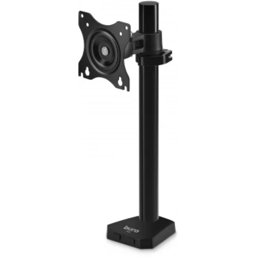 Кронштейн для мониторов ЖК Buro M3 черный 15"-27" макс.9кг крепление к столешнице поворот и наклон