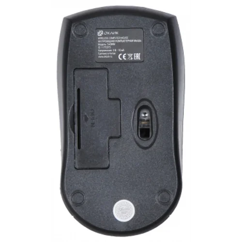 Мышь Оклик 540MW черный оптическая (1200dpi) беспроводная USB для ноутбука (3but) Мышь Оклик 540MW черный оптическая (1200dpi) беспроводная USB для ноутбука (3but)