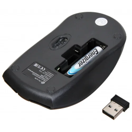 Мышь Оклик 540MW черный оптическая (1200dpi) беспроводная USB для ноутбука (3but) Мышь Оклик 540MW черный оптическая (1200dpi) беспроводная USB для ноутбука (3but)