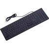 Клавиатура Оклик 440ML черный USB slim LED