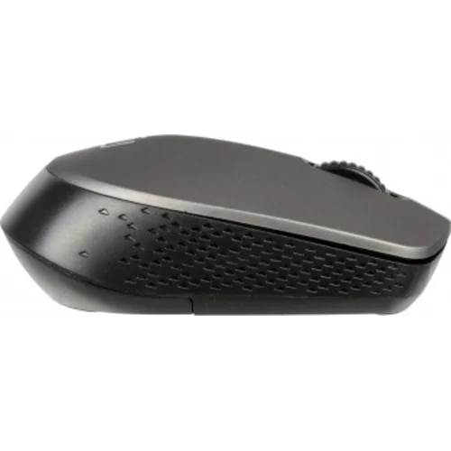 Мышь Оклик 486MW черный/серый оптическая (1600dpi) беспроводная USB для ноутбука (3but)