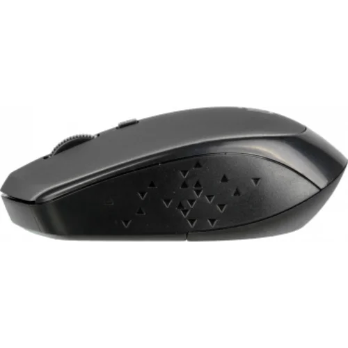 Мышь Оклик 488MW черный/серый оптическая (1600dpi) беспроводная USB для ноутбука (4but)