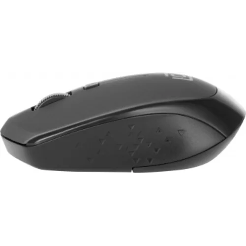 Мышь Оклик 488MW черный/серый оптическая (1600dpi) беспроводная USB для ноутбука (4but)