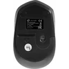 Мышь Оклик 488MW черный/серый оптическая (1600dpi) беспроводная USB для ноутбука (4but)